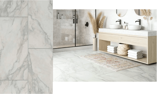 Bathroom flooring | Contractors Carpet & Flooring